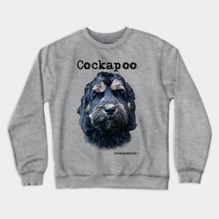 Phantom Cockapoo / Spoodle and Doodle Dog Crewneck Sweatshirt